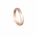 Belle Vante Pink Gold and Diamond Wedding Band 3.50 mm