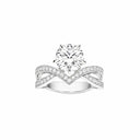Belle Vante Amour d'Aigrette Solitaire Ring Platinum Diamond 2.01-2.49ct