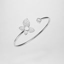 Happy Butterfly X Mariah Carey Bangle Belle Vante Ethical White Gold Diamonds