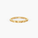 Belle Vante RVL Band Ring in Yellow Gold