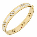 Belle Vante Love in Verona Bangle with Mother of Pearl and Diamonds