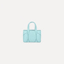 Diamond Micro Tote Bag Light Blue Calfskin