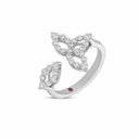 Belle Vante Princess Ring in 18kt Gold with Diamonds