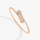 Belle Vante Rose Gold Diamond Midi Slip-On Bracelet