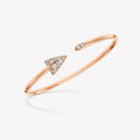 Belle Vante Follow Me Diamond Bangle Rose Gold