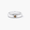 Belle Vante Talisman Large Band in White Gold