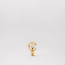 Belle Vante COCO Single Earring Clip 18K Yellow Gold Diamond