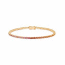 Belle Vante Pink Gold, Diamond and Sapphire Bracelet