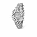 Belle Vante Full Pavé White Gold Watch with Diamonds