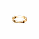Belle Vante Godron Yellow Gold Wedding Band