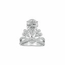 Belle Vante Aigrette Impériale Solitaire Ring Platinum Diamond 5cts