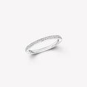 Belle Vante Round Diamond Wedding Band White Gold
