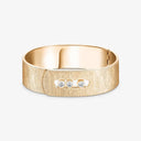 Move Noa Chiseled Diamond Cuff Bracelet Yellow Gold 14514-YG