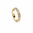 Belle Vante Yellow Gold and Diamond Wedding Band 3.40 mm