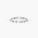 Belle Vante RVL Band Ring in White Gold