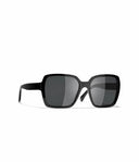 Belle Vante Square Sunglasses Acetate Black