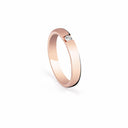 Belle Vante Pink Gold and Diamonds Wedding Band 2.70 mm