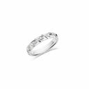 Belle Vante Torsade Ring Platinum Diamonds 3.5mm