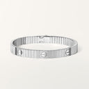 Belle Vante LOVE Unlimited Flexible Bracelet 7mm White Gold