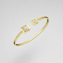 Happy Diamonds Icons Bangle Belle Vante Ethical Yellow Gold Diamonds