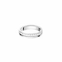 Belle Vante Quatre Wedding Band Double White Edition