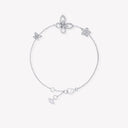 Belle Vante Butterfly Diamond Bracelet White Gold