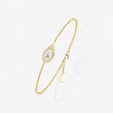 Fiery Pavé Diamond Bracelet Yellow Gold 0.15ct