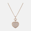 Happy Hearts Pendant Belle Vante Ethical Rose Gold Diamonds