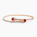 Belle Vante Cleo Rev Diamond Slip-On Necklace Rose Gold