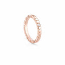 Belle Vante Pink Gold Wedding Band with Diamond, 2.70 mm