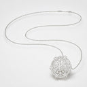 Belle Vante Snowflake Clip and Pendant with Diamonds