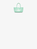 Belle Vante Small Shopping Bag Crocodile Embossed Calfskin & Gold-Tone Metal