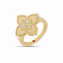 Belle Vante Venetian Princess Ring in 18k Gold with Diamonds