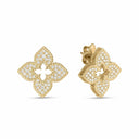 Belle Vante Venetian Princess Earrings in 18kt Gold with Diamonds