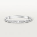 Belle Vante LOVE Bracelet Medium Model Paved White Gold Diamonds