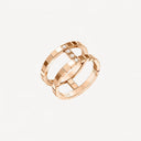 Ice Cube Ring Belle Vante Ethical Rose Gold Diamonds