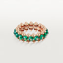 Belle Vante Clash Ring Agate Rose Gold 7.9mm