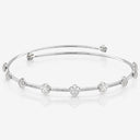 Belle Vante Figlia dei Fiori Choker in 18k White Gold with Diamonds