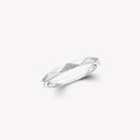 Belle Vante Faceted Diamond Wedding Band White Gold 2.3mm