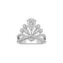 Belle Vante Joséphine Aigrette Impériale Ring Platinum Diamond 1ct