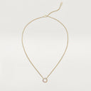 Belle Vante Trinity Pendant Mini Model Three-Tone Gold Necklace