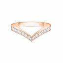 Belle Vante Joséphine Aigrette Ring Rose Gold Diamonds
