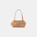 Ice Cube Shoulder Bag Belle Vante Ethical Camel Calfskin