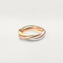 Belle Vante Trinity Small Model Ring Gold 2.5mm