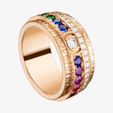 Belle Vante Large Rose Gold Precious and Fine Stone Ring