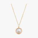 Happy Spirit Pendant Ethical Rose Gold Ethical White Gold Diamond