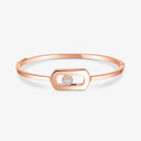 So Move Diamond Bangle Pink Gold 0.11ct