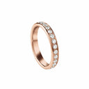 Belle Vante Pink Gold Ring with Diamonds