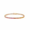 Belle Vante Pink Gold, Diamond and Sapphire Bracelet