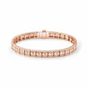 Belle Vante Pink Gold and Diamonds Bracelet